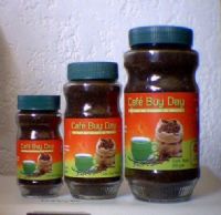 Cafe soluble aglomerado descafeinado en frasco